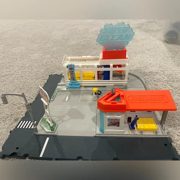 Matchbox Action Drivers Super Clean Car Wash Playset - Picture 3 of 4